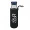 Botella de agua de cristal portable con el bolso protector 570ml