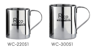 Taza de la pared del doble del acero inoxidable