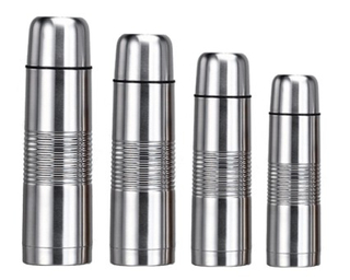 Matraz de vacío del acero inoxidable con el tornillo