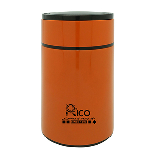 Tarro del alimento del vacío del acero inoxidable con la cuchara 750ml de S/S