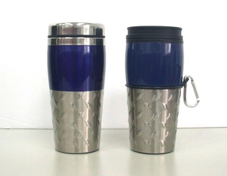 Taza del automóvil del acero inoxidable