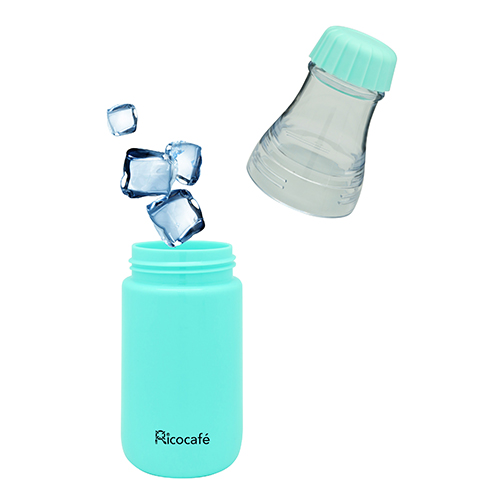 Botella de agua de un sólo recinto plástica 500ml