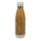 Botella de agua de madera del vacío del acero inoxidable