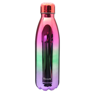 Hebra colorida de la botella de agua del vacío del acero inoxidable, oro Rose, cobre, galaxia, negro, 350ml, 500ml, 750ml