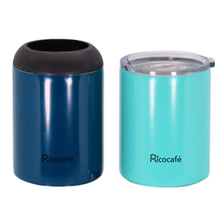 Vacío de acero inoxidable puede refrigerador y taza