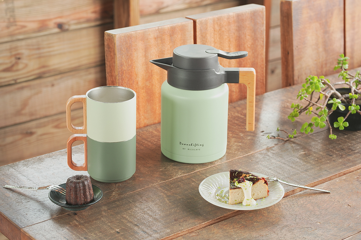 stackable vacuum mug